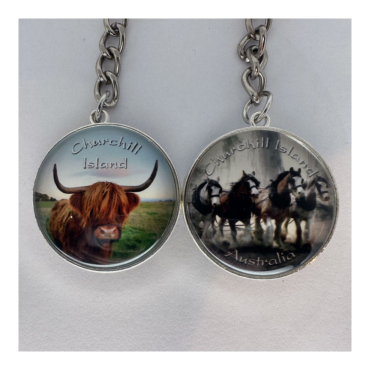 Penguin Parade - Churchill Island - Keychain