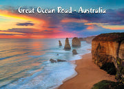 12 Apostles Summer Sky - Metal Magnet