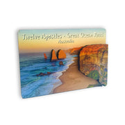 12 Apostles Sunrise Orange - 3D Wooden Magnet (s)