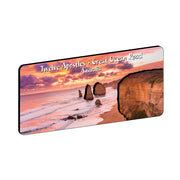 12 Apostles Pink Sunset - 3D Wooden Magnet (L)