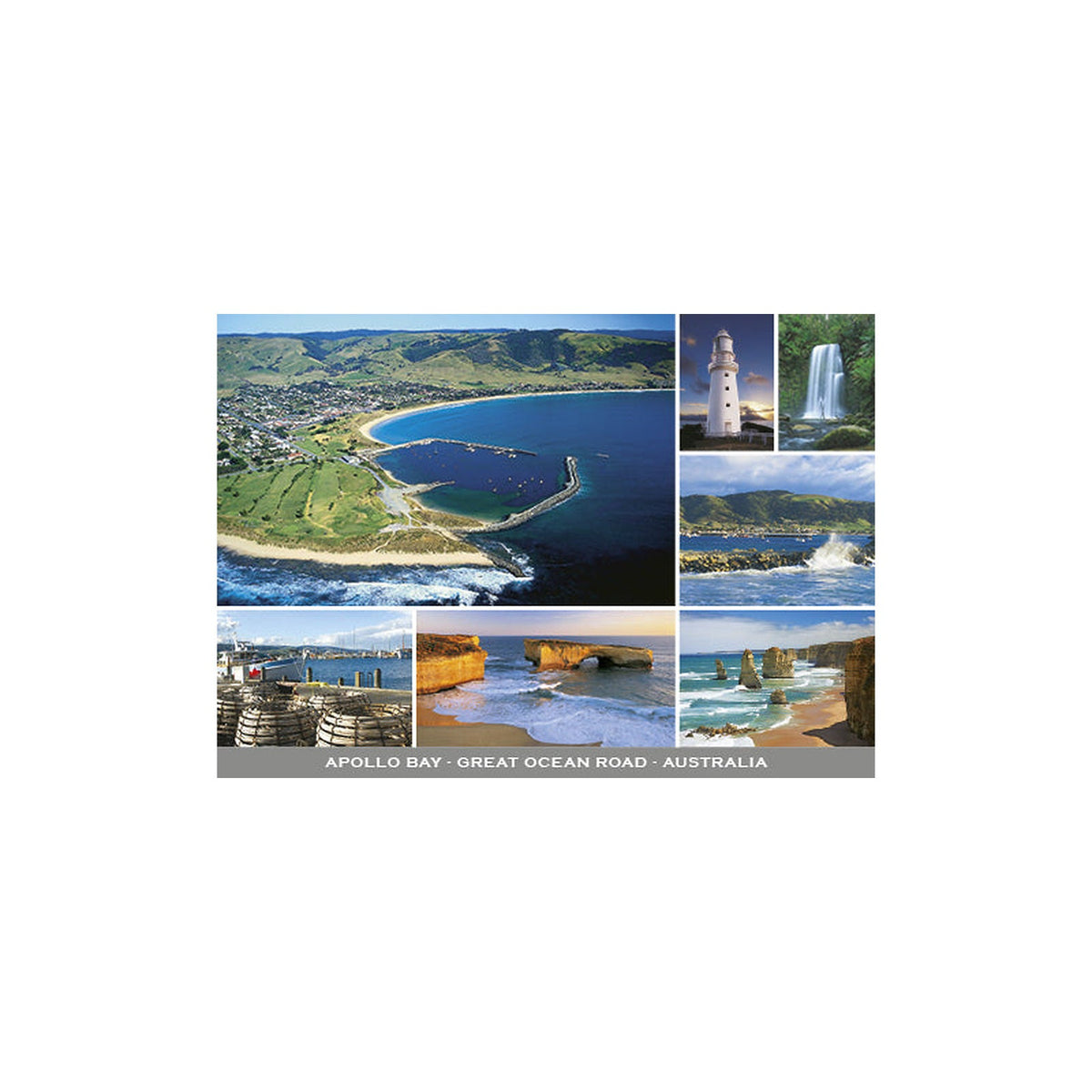 Apollo Bay - Continental Postcard