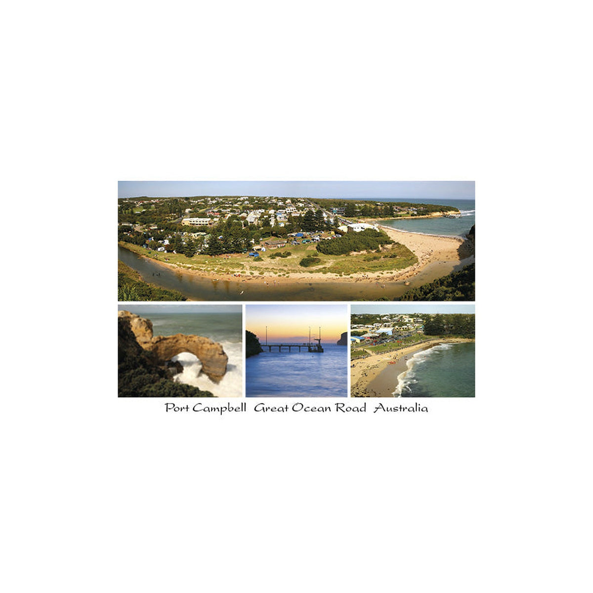 Port Campbell - Continental Postcard