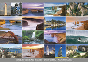 Great Ocean Road - 16 Scene - Continental Postcard