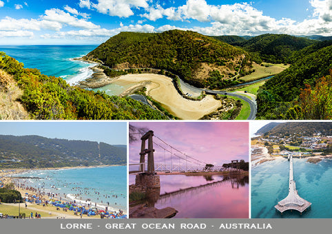 Lorne - Continental Postcard