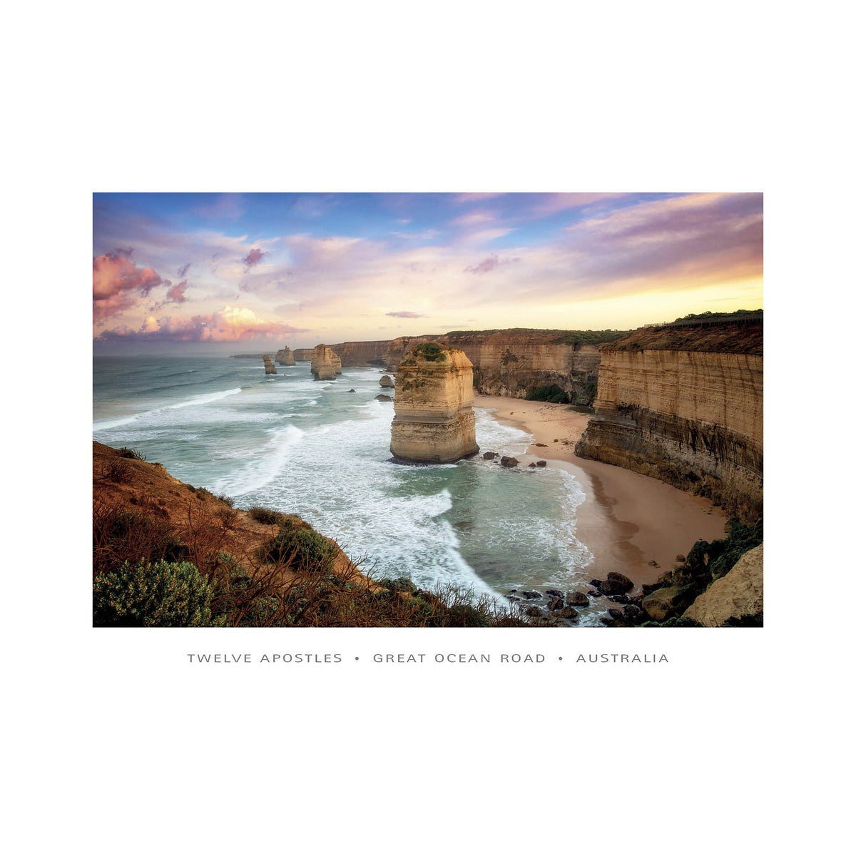12 Apostles Dusk - CF Postcard