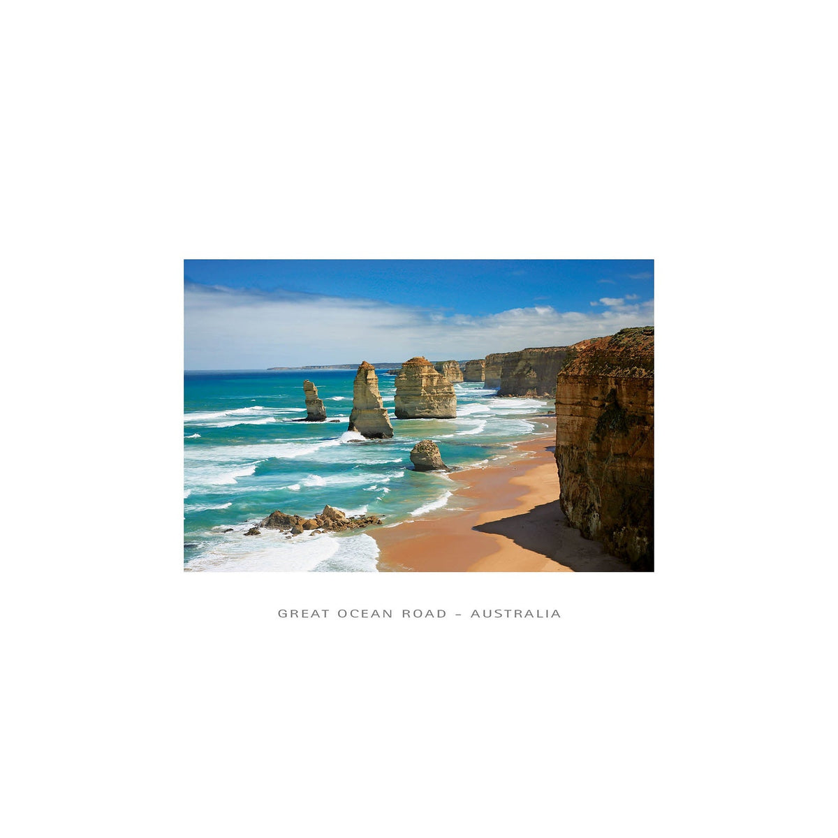 12 Apostles daytime - CF Postcard