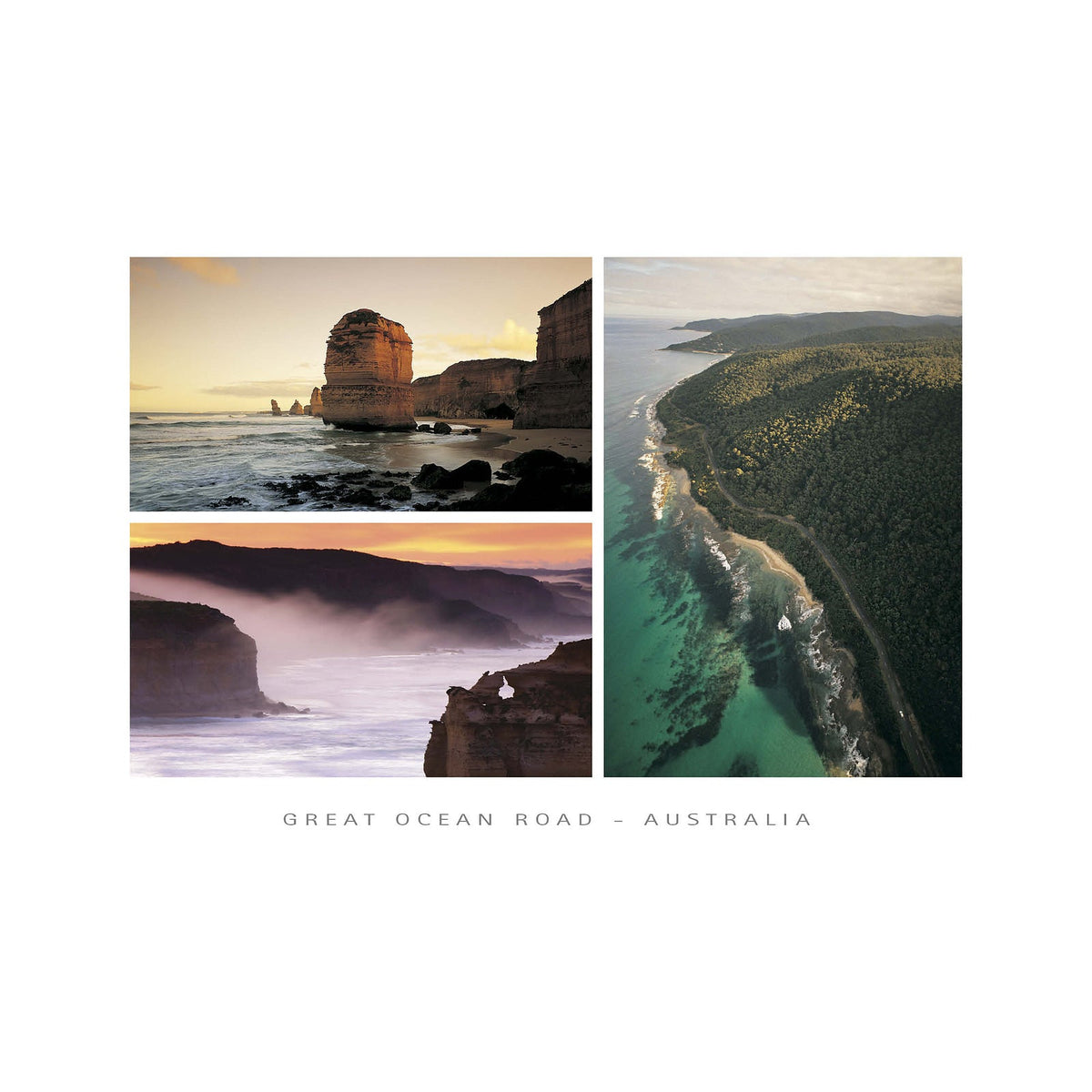 The 12 Apostles, Gibsons Beach - CF Postcard