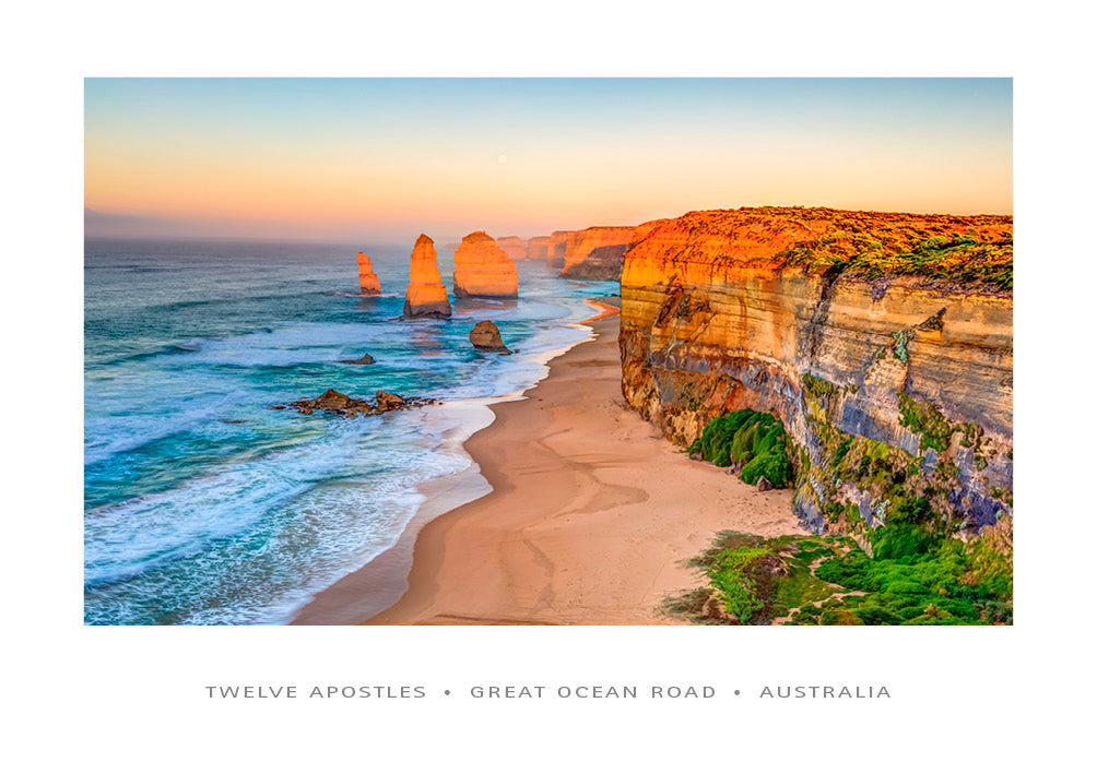 12 Apostles sunrise - CF Postcard