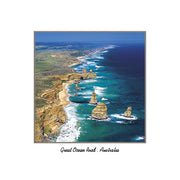 12 Apostles Aerial - Square Framer Postcard
