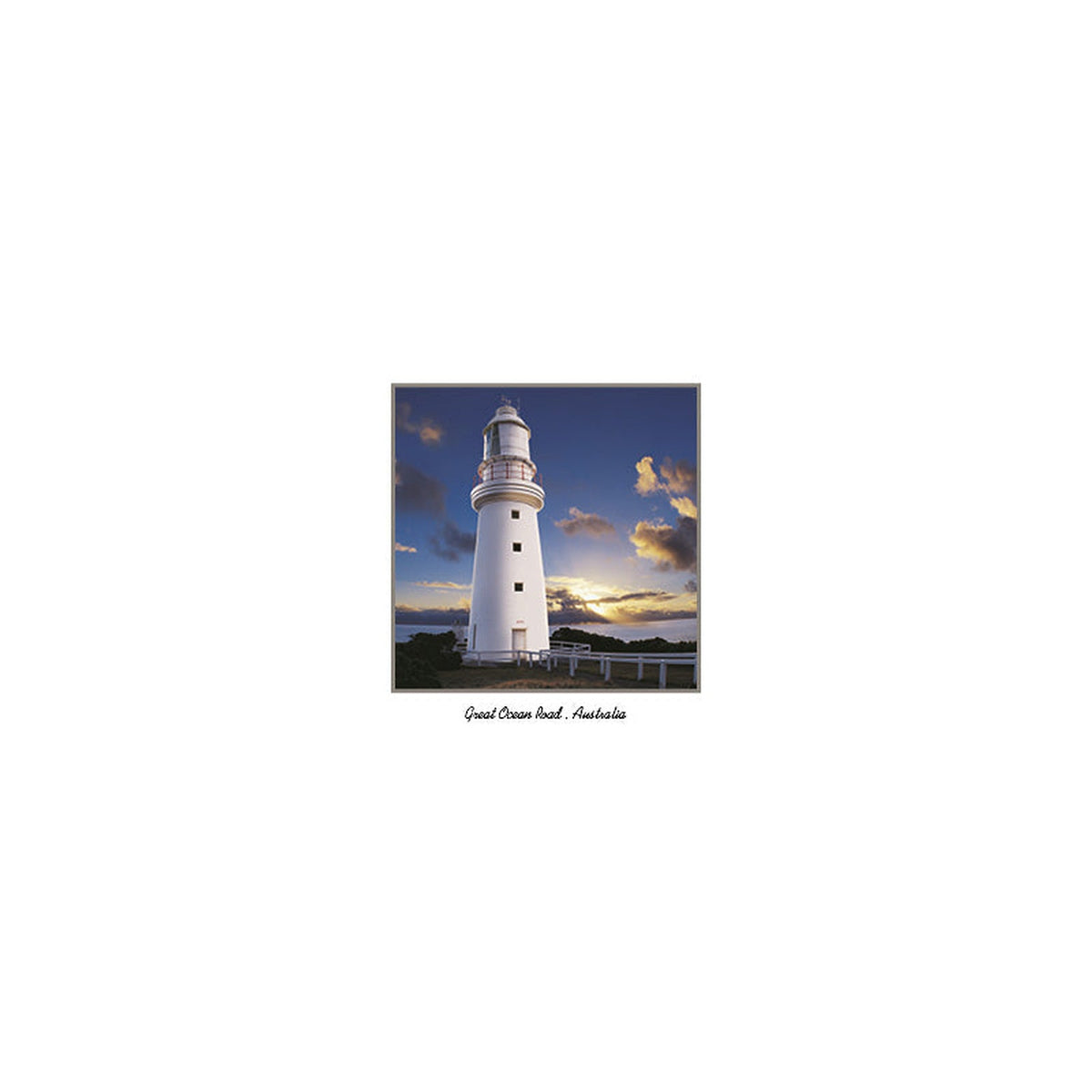 Cape Otway Lightstation - Square Framer Postcard