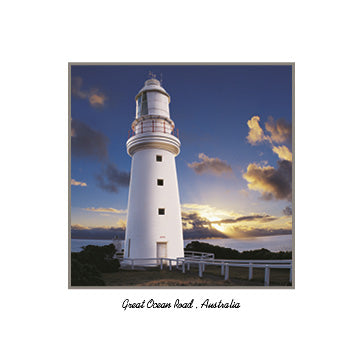 Cape Otway Lightstation - Square Framer Postcard