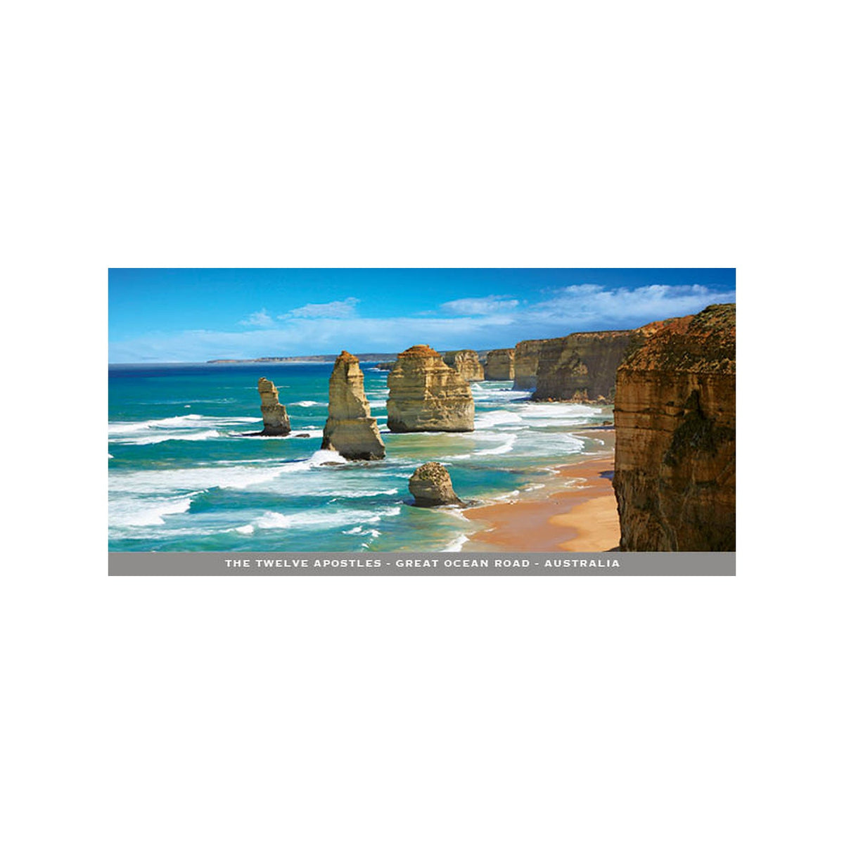 12 Apostles Day - Panoramic Postcard