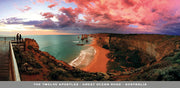 12 Apostles Lookout - Panoramic Postcard