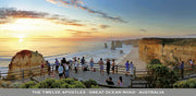 12 Apostles - Lookout - Panoramic Postcard