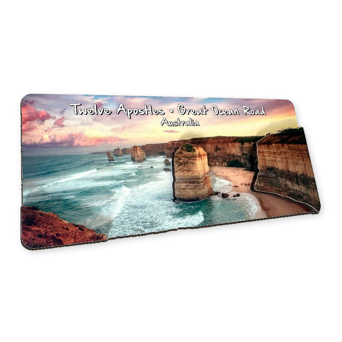 12 Apostles summer sunrise - 3D Wooden Magnet (L)