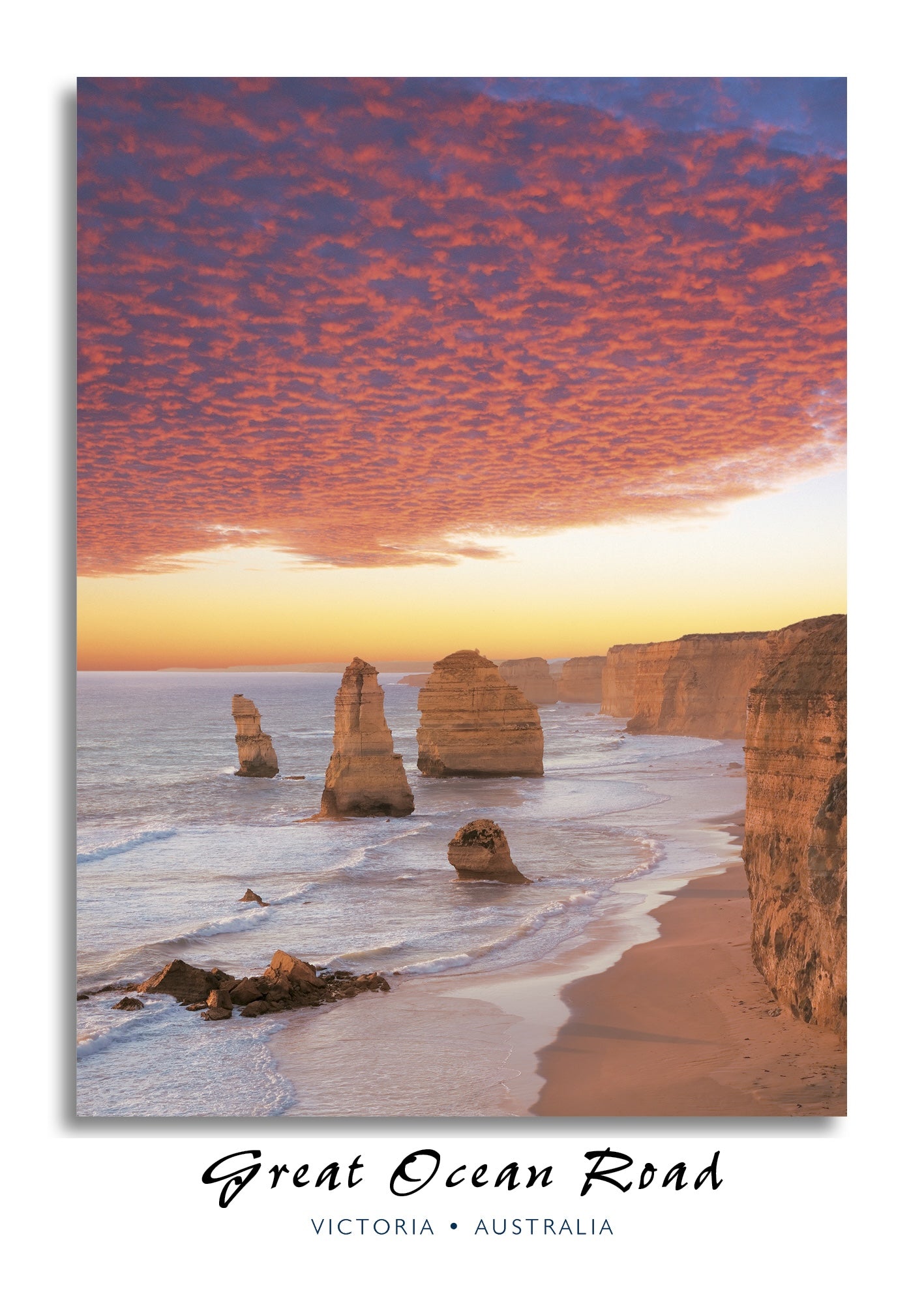 12 Apostles - Continental Postcard