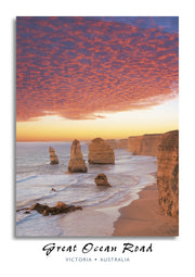 12 Apostles - Continental Postcard