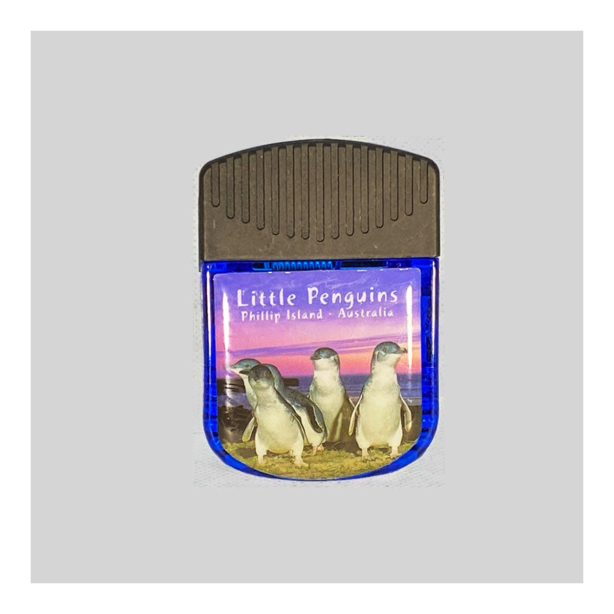 Purple Penguins - Magnetic Noteclip