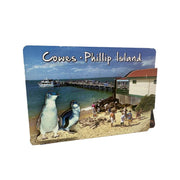 Cowes - 3D Wooden Magnet