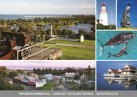 Warrnambool - Continental Postcard