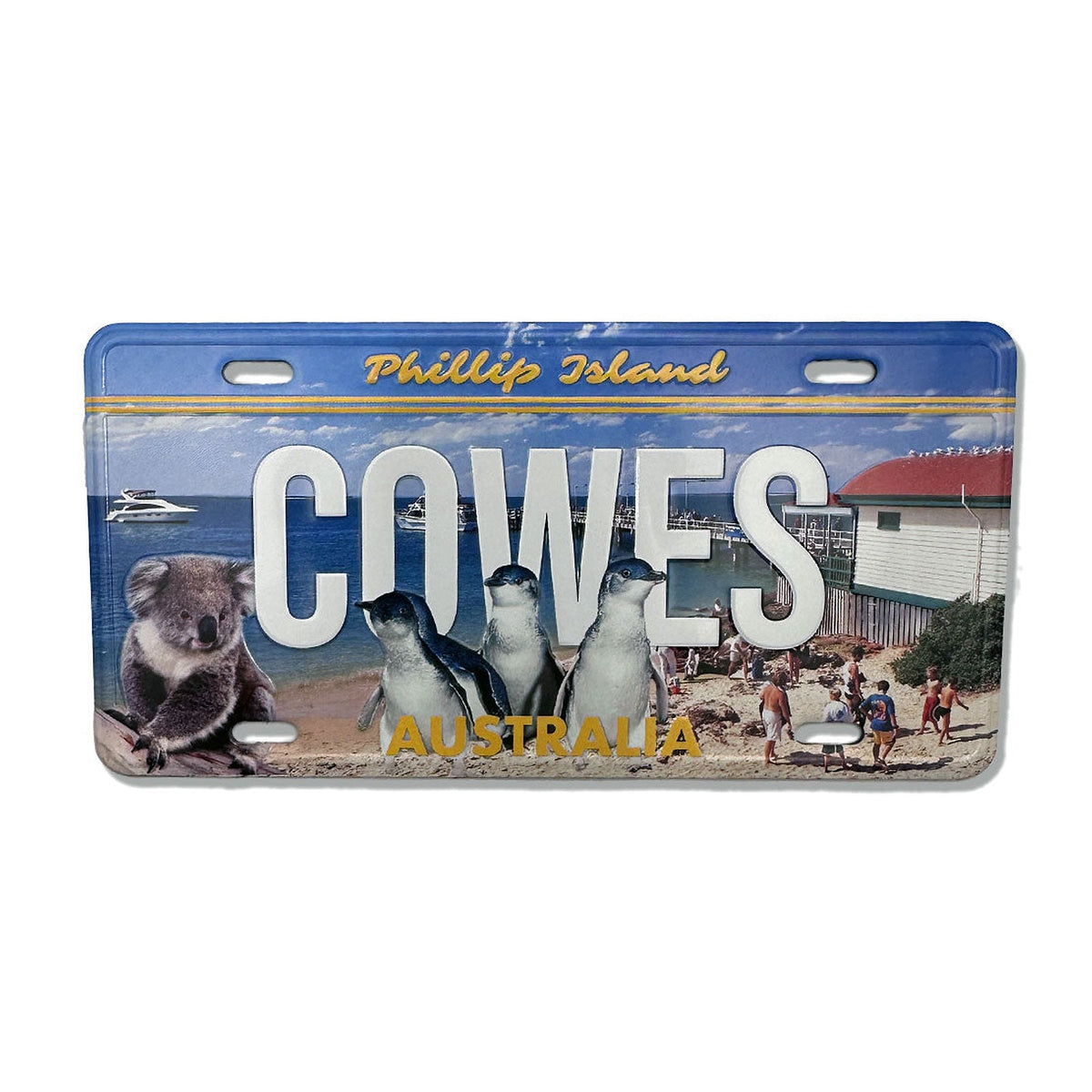 Cowes - Licence Plate