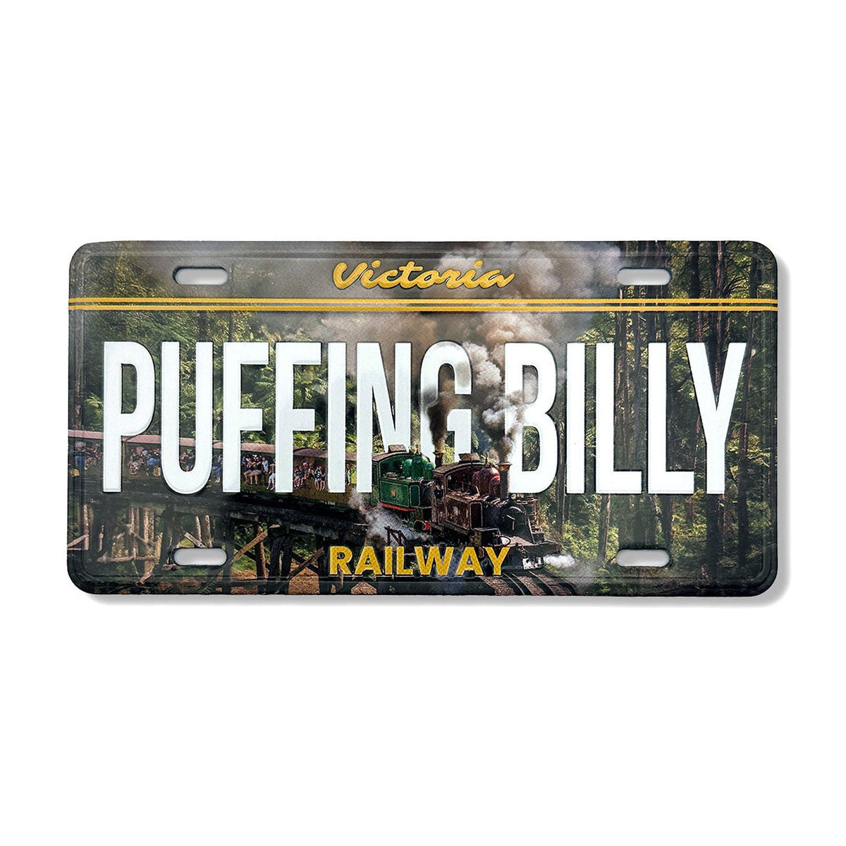 Puffing Billy - Licence Plate