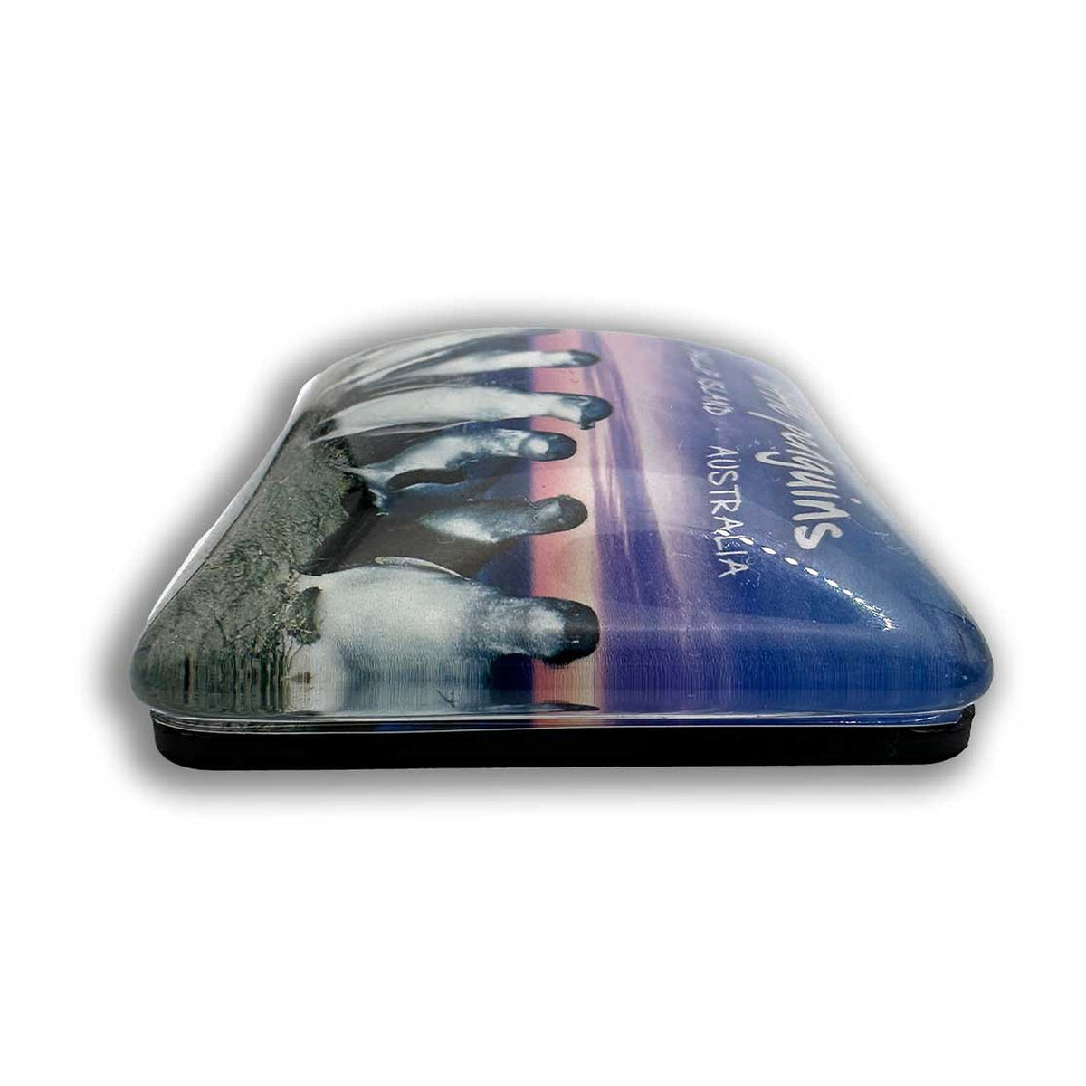 Purple Penguins - Glass Magnet